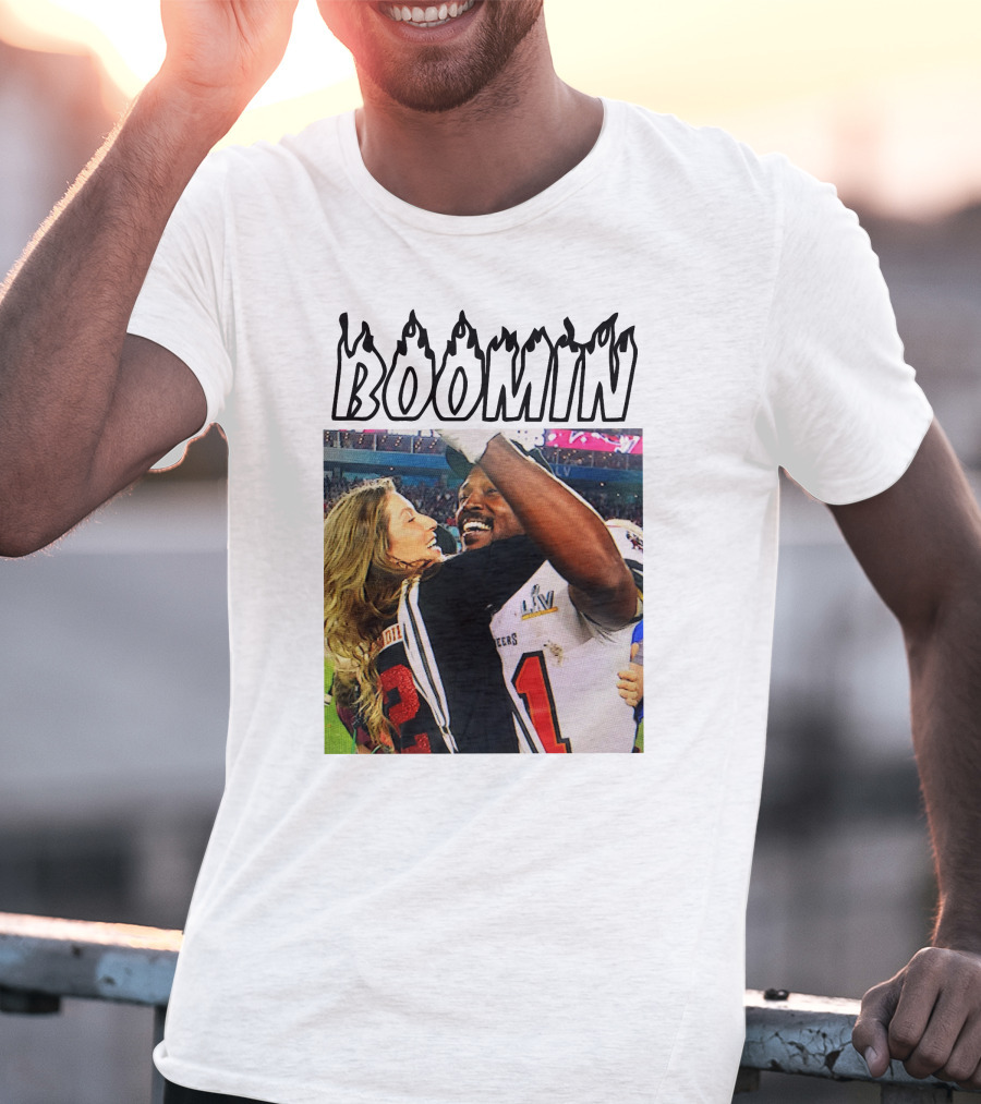 Boomin Antonio Brown Gisele NFL T-Shirt