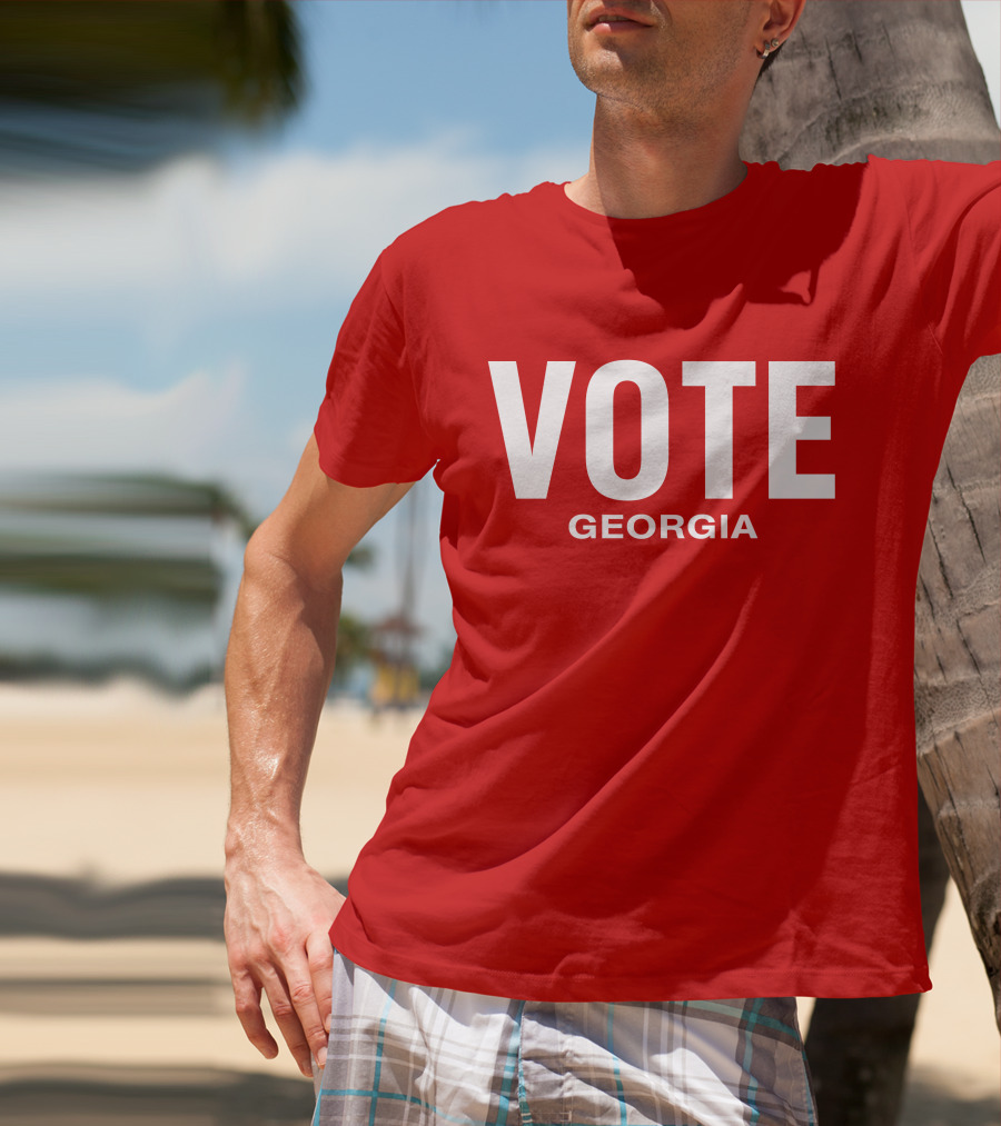 Vote Georgia Red T-Shirt