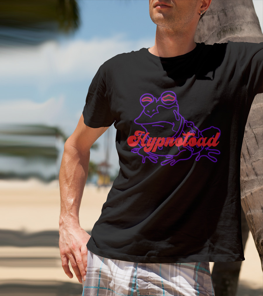 Frogs Hypnotoad Sonny Dykes Neon T-Shirt