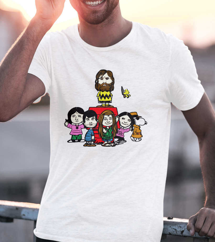 Charlie Manson And Spooky Peanuts T-Shirt