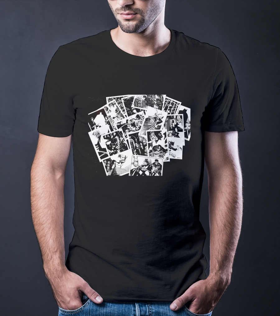 Chris Samnee Batober Batman Comic Art Collection T-Shirt