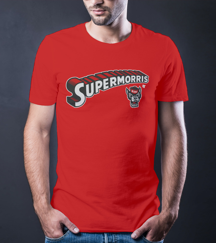 NC State Football Supermorris Wolfpack T-Shirt