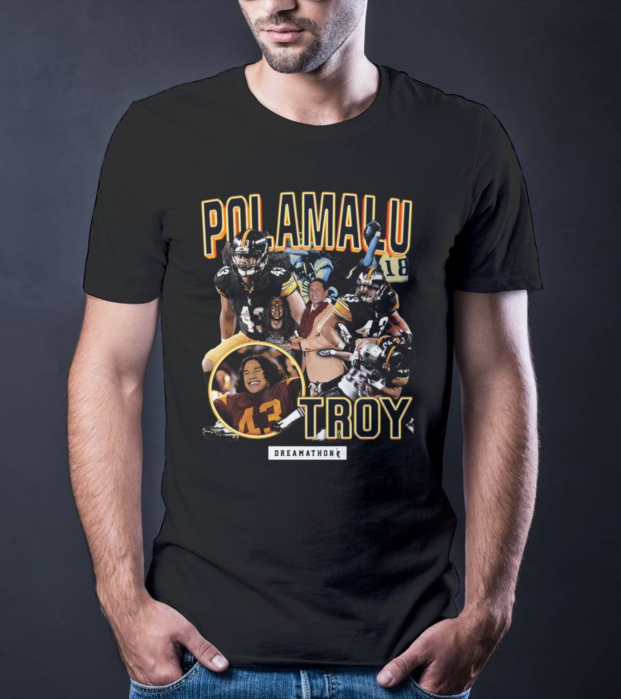 POLAMALU TROY DREAMATHON T-Shirt