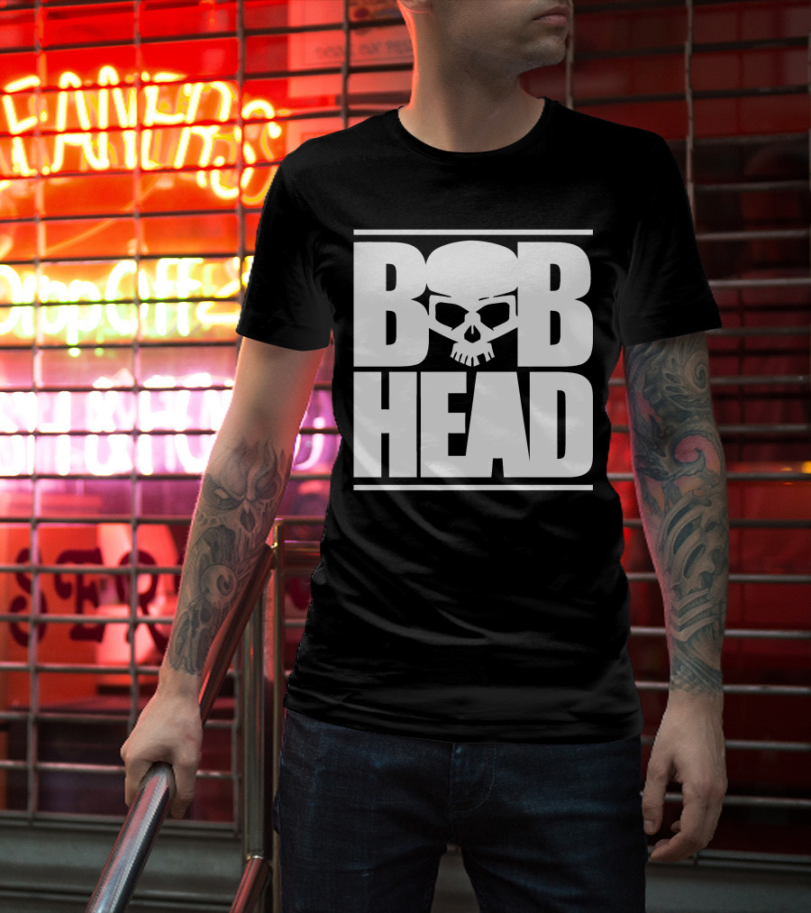 BOBHEAD Skull T-Shirt