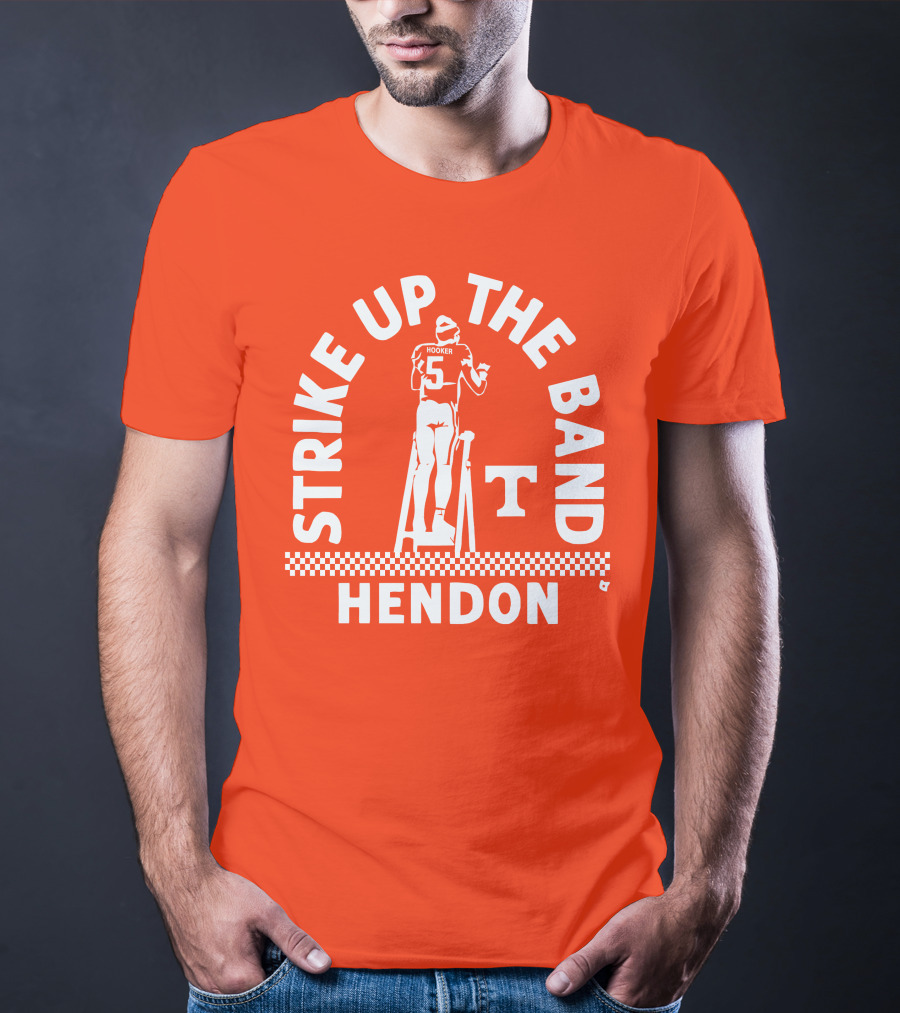 Tennessee Football Strike Up The Band Hendon Hooker T-Shirt