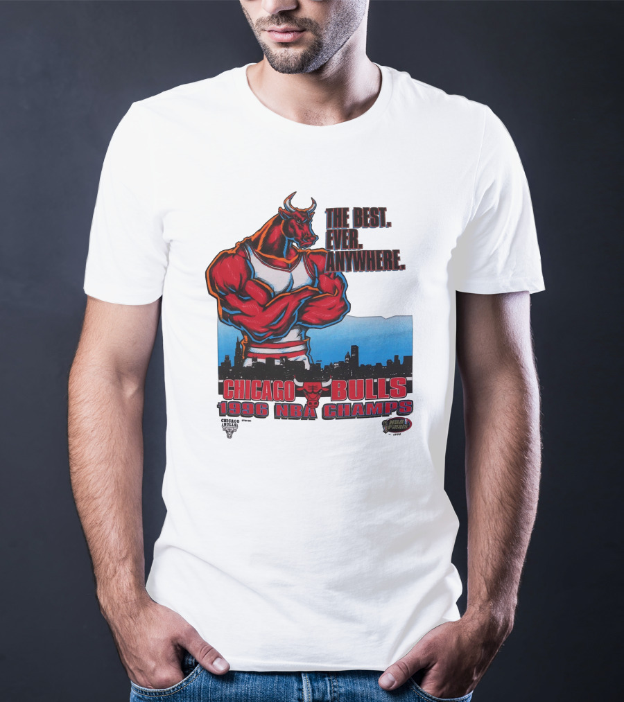 Chicago Bulls 1996 NBA Champs The Best Ever Anywhere T-Shirt