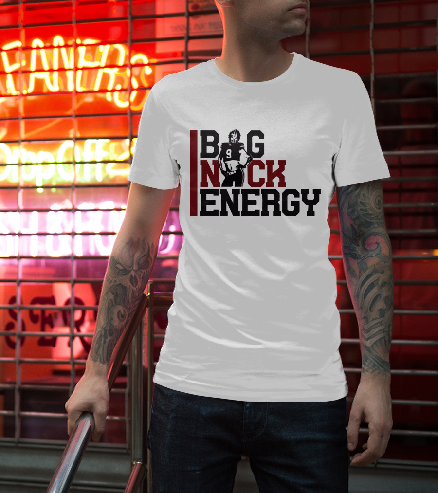 Big Nick Energy Nick Muse Football Number 9 Player T-Shirt
