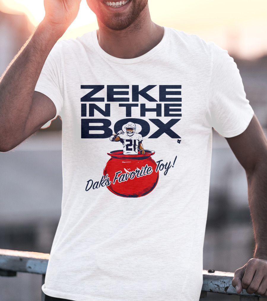 ZEKE IN THE BOX Dak's Favorite Toy T-Shirt