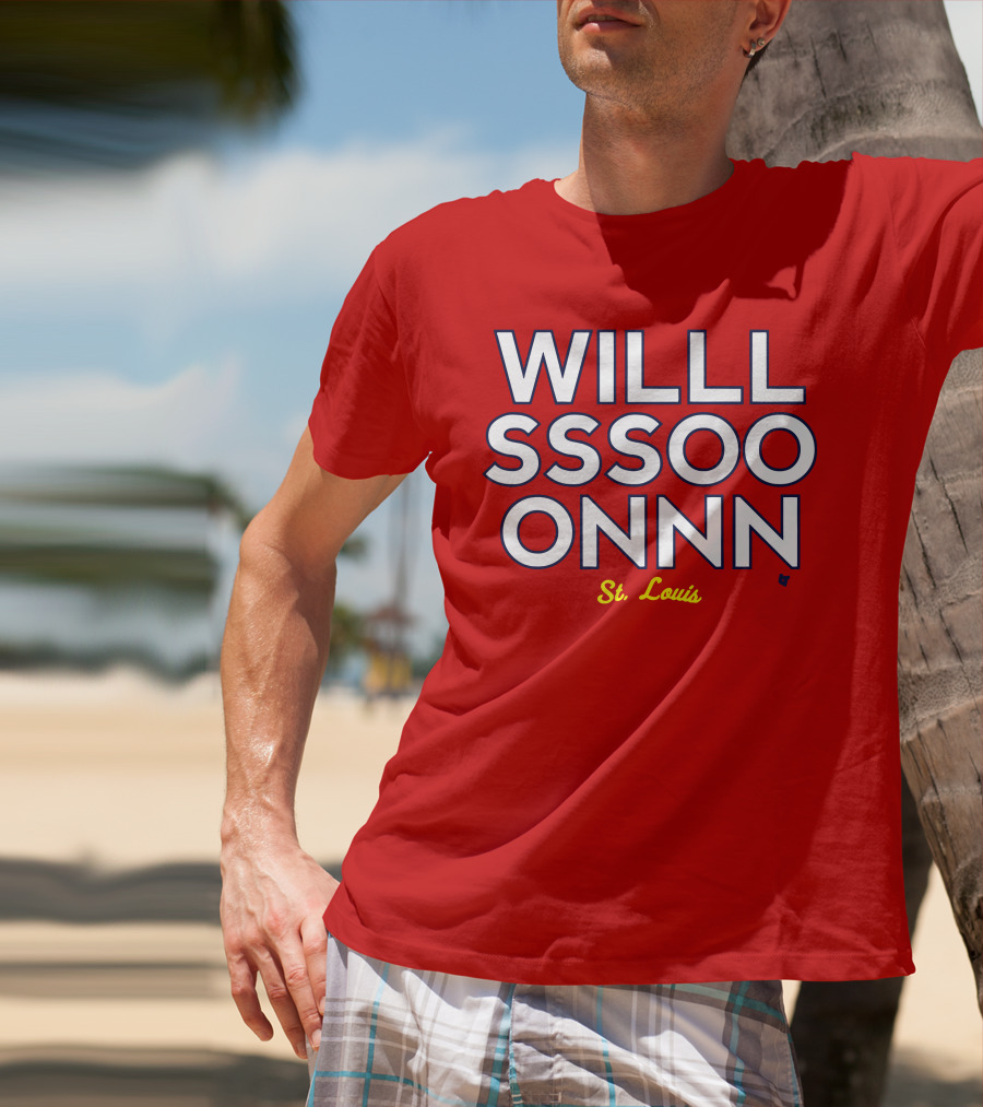 Willson Contreras Willson St. Louis T-Shirt