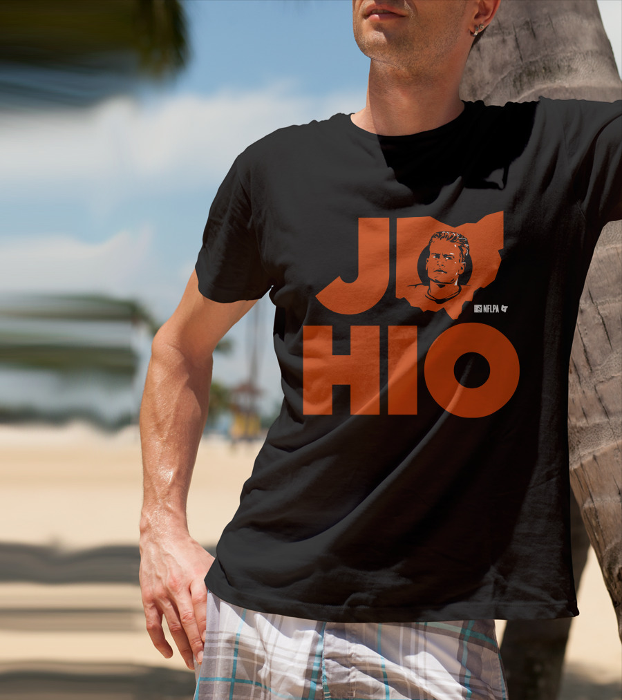 Joe Burrow JoHio NFLPA Browns Ohio T-Shirt