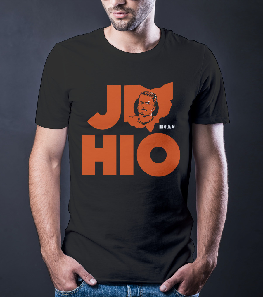 Joe Burrow JoHio NFLPA Browns Ohio T-Shirt