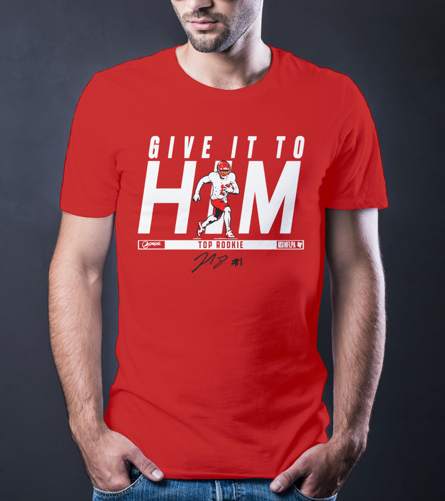 Give It To Him Top Rookie NFLPA Pepsi T-Shirt