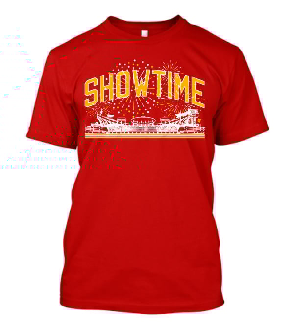 Kansas City Showtime Football Fireworks T-Shirt