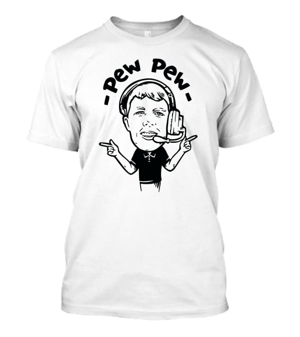 Pew Pew Headset Spokesmasters T-Shirt