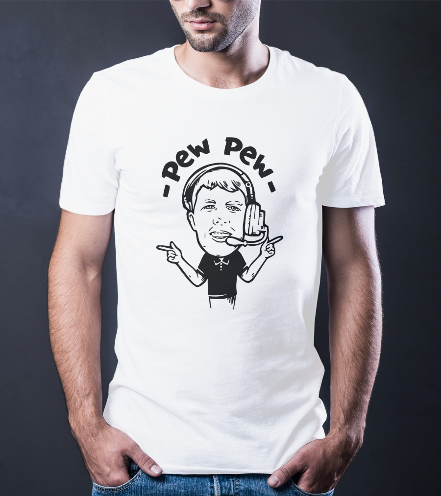 Pew Pew Headset Spokesmasters T-Shirt