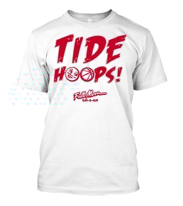 Tide Hoops Full Moon Bar-B-Que Basketball Event T-Shirt