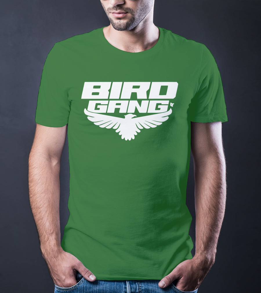 Bird Gang Eagles Wing Emblem T-Shirt