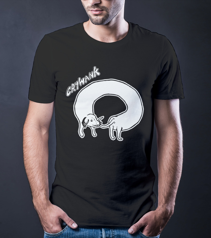 Crywank Endless Dog Loop T-Shirt