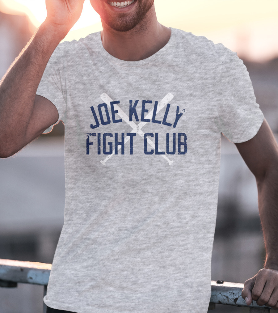 J​oe Kelly Fight Club Crossed Bats T-Shirt