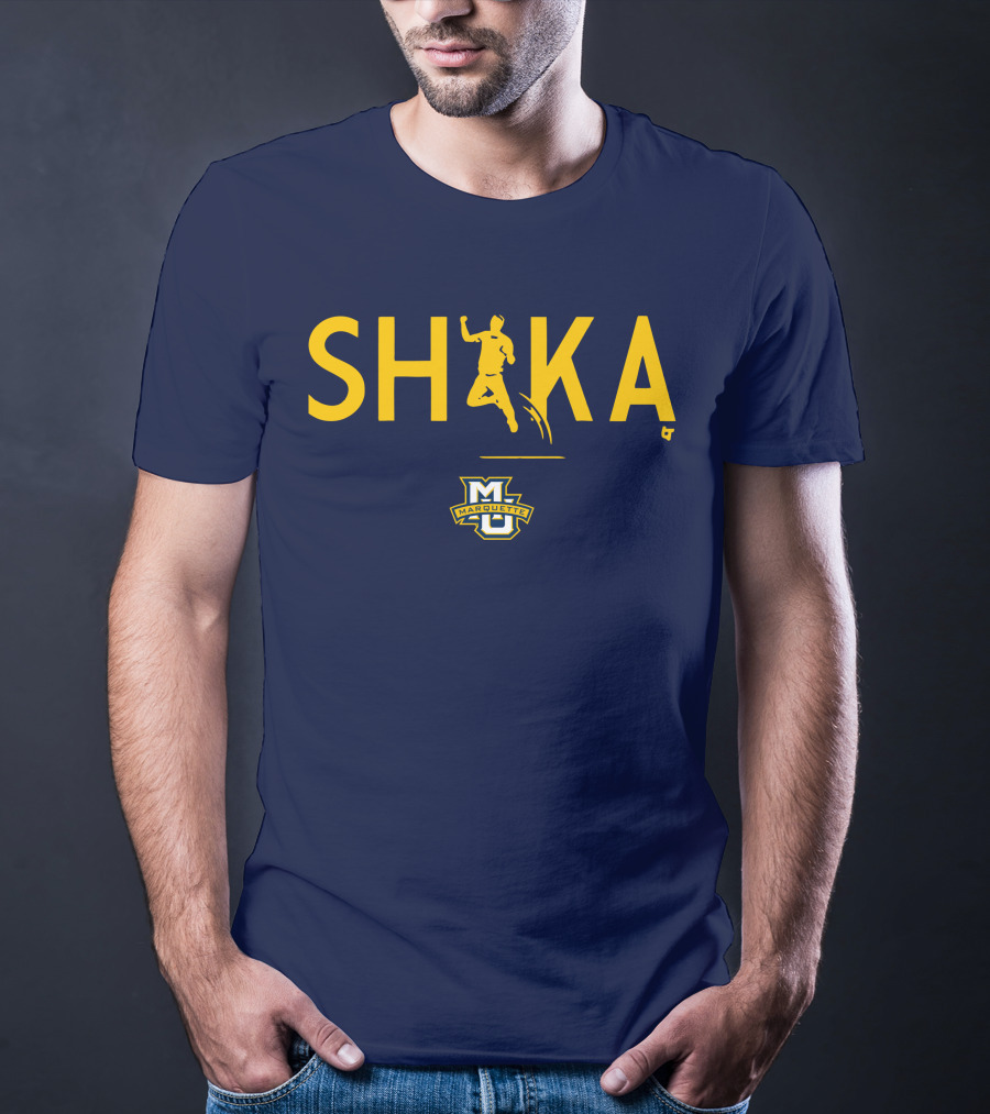 Marquette Basketball Shaka MU T-Shirt