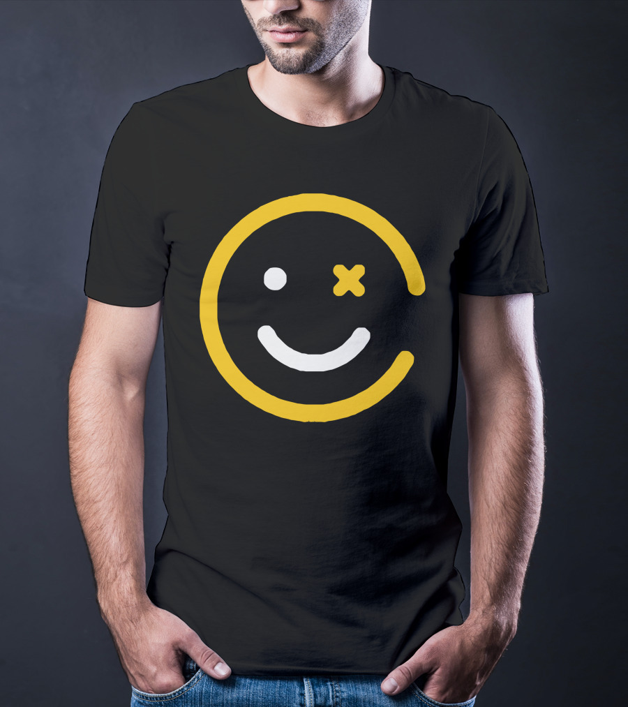 Happy Punch Winking Face Emoji T-Shirt