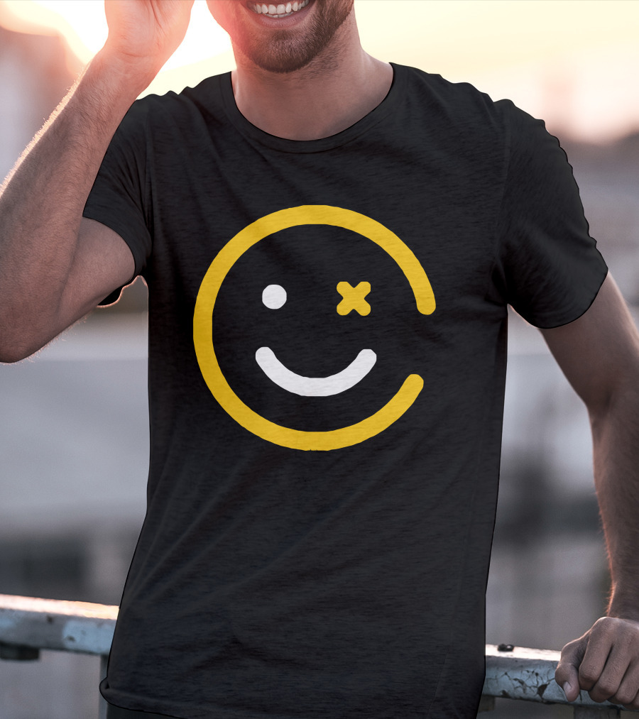 Happy Punch Winking Face Emoji T-Shirt