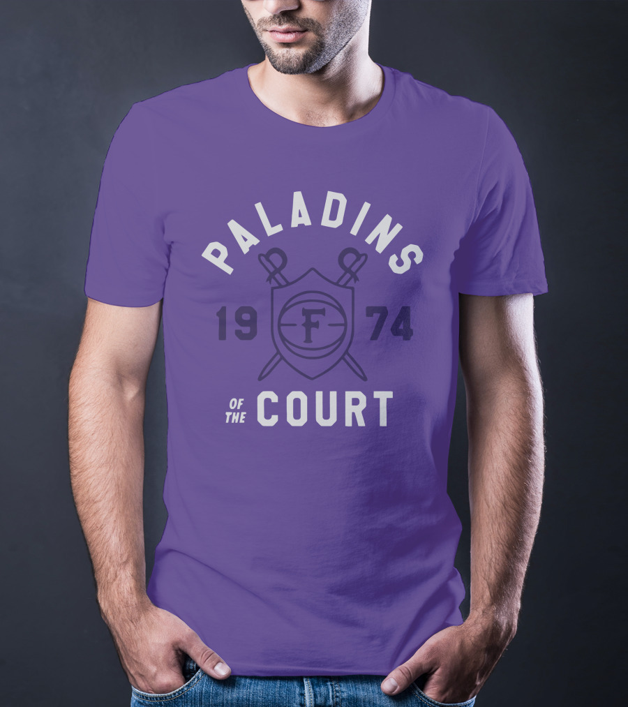 Paladins Of The Court 1974 F Shield Emblem T-Shirt