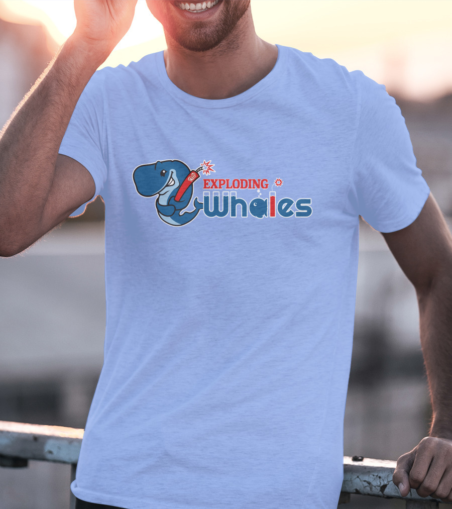 Eugene Emeralds Exploding Whales T-Shirt