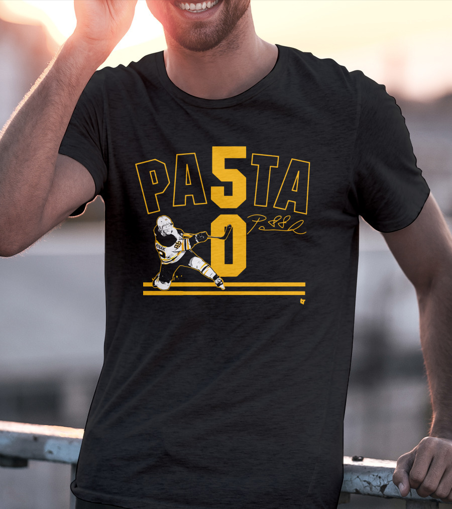PASTA 50 Pastrnak Hockey Player 88 T-Shirt