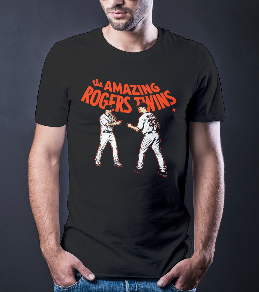The Amazing Rogers Twins San Francisco Baseball Players T-Shirt