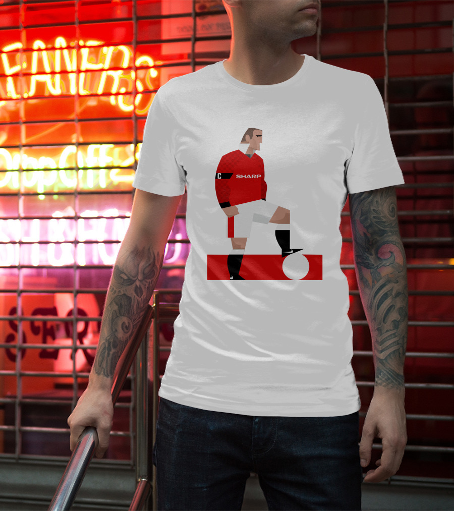 Stanley Chow Eric Sharp Captain Soccer Player T-Shirt