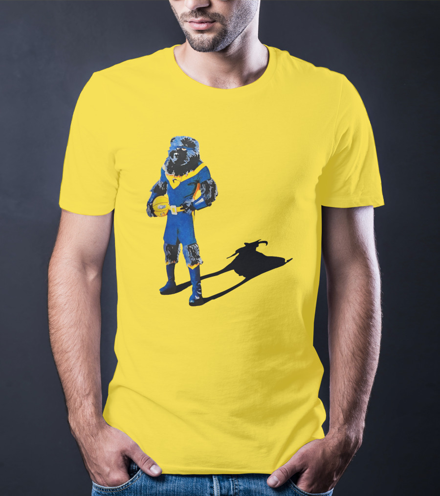 Memphis Grizzlies Basketball GOAT With Superhero Bear And Goat Shadow T-Shirt
