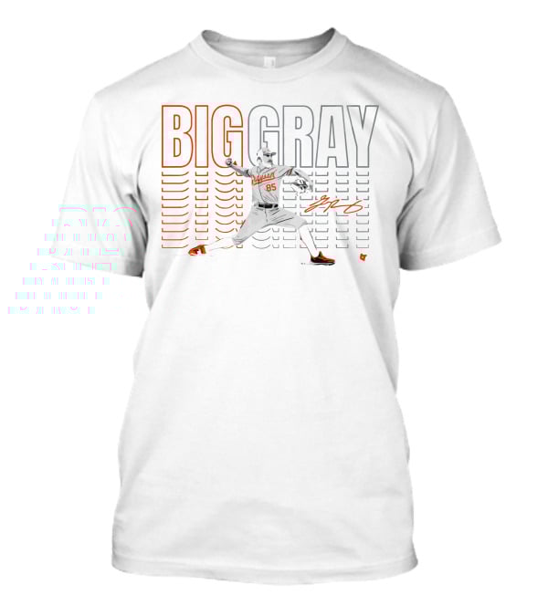 BIG GRAY Grayson Rodriguez Pitching Number 85 Dynamic T-Shirt