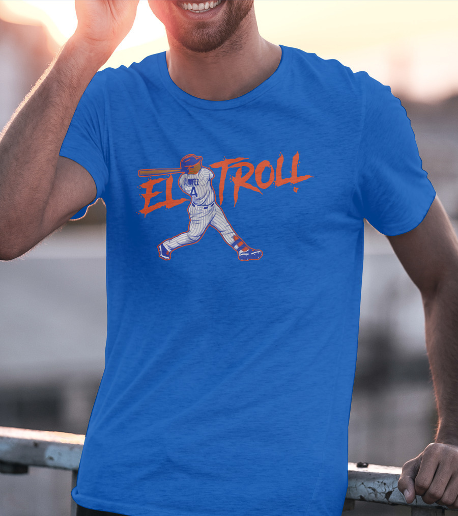 Francisco Álvarez El Troll Baseball T-Shirt