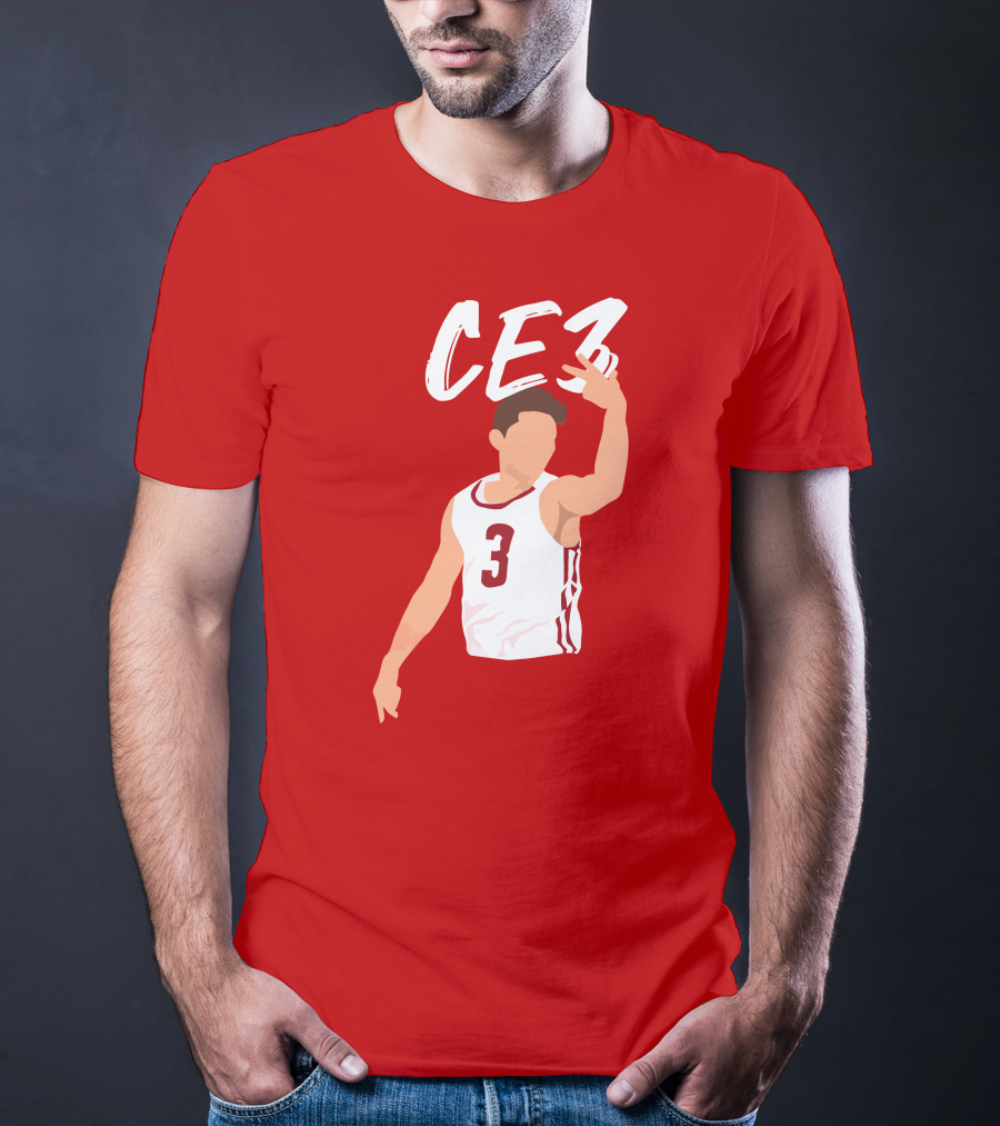 CE3 Connor Essegian Basketball T-Shirt