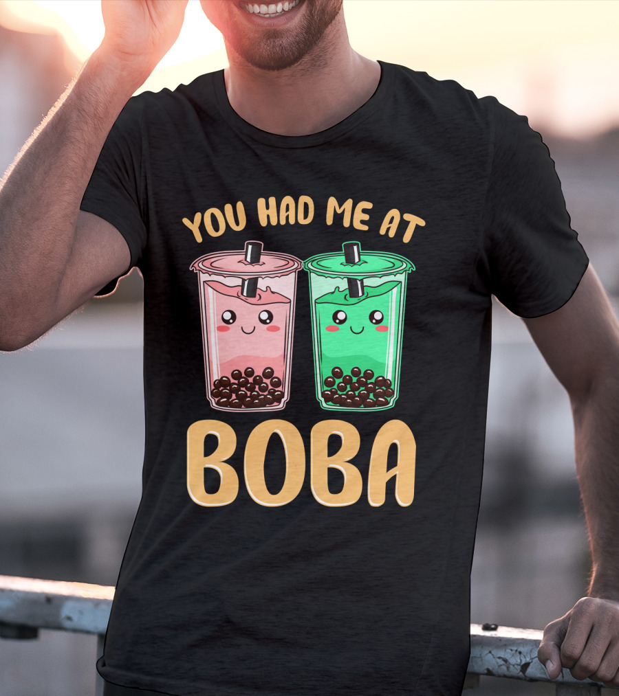 You Had Me At Kawaii Bubble Tea Boba T-Shirt