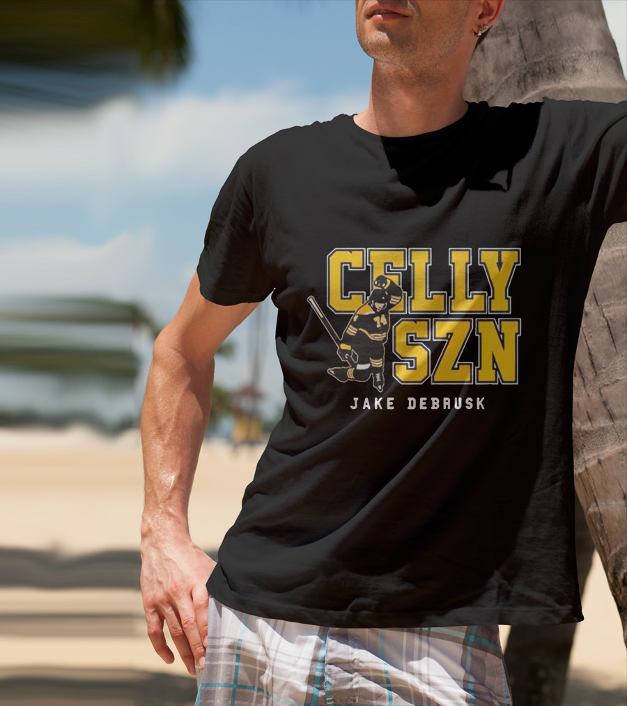 Jake Debrusk Celly Szn Hockey T-Shirt
