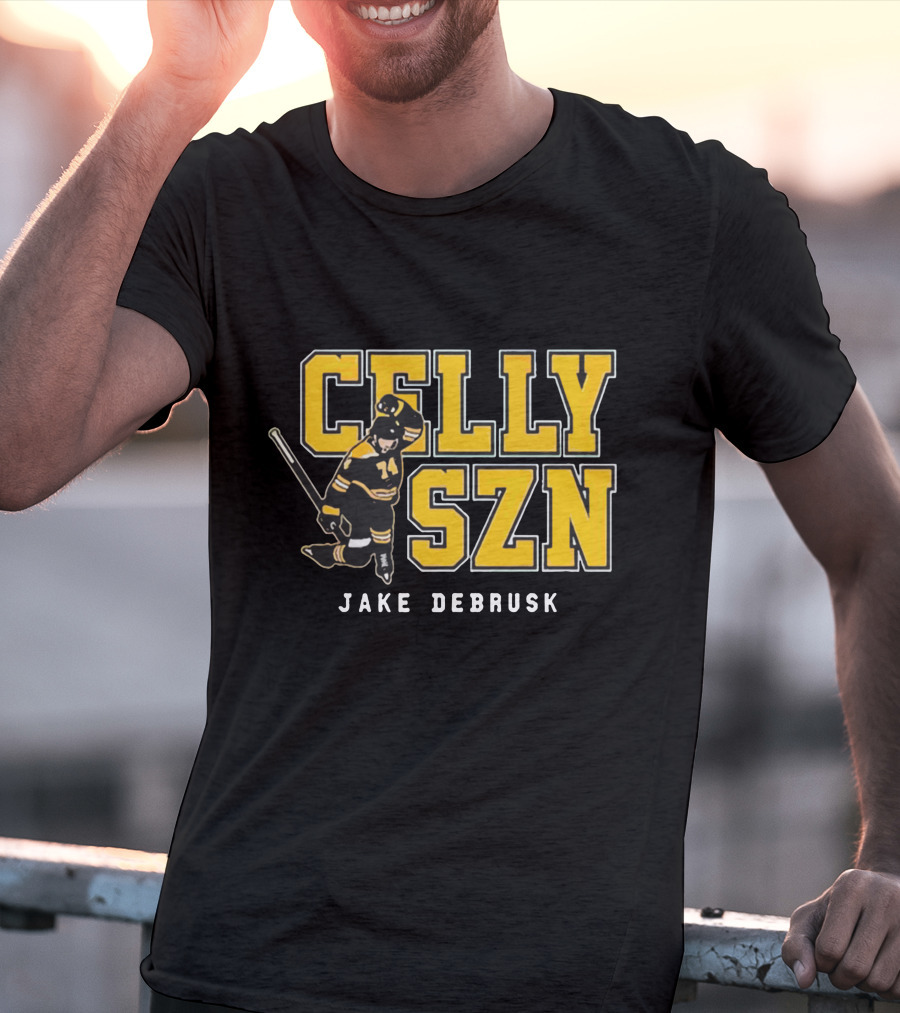 Jake Debrusk Celly Szn Hockey T-Shirt