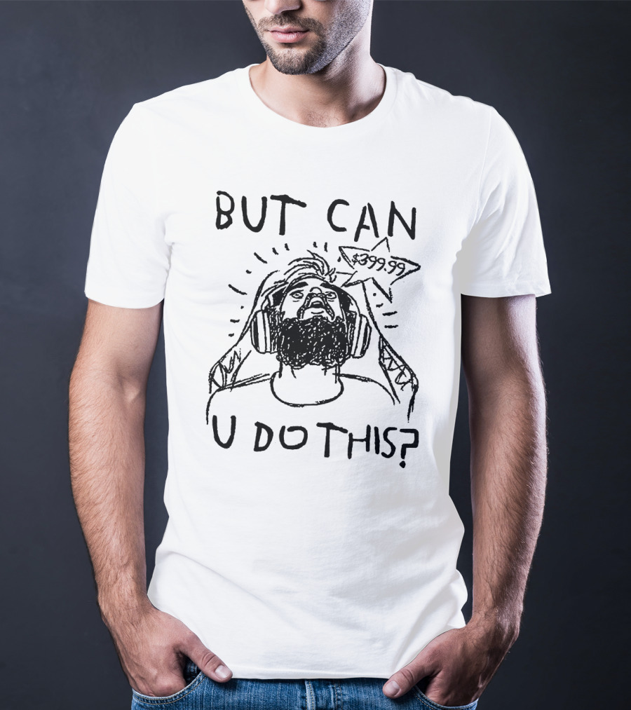 Pewdiepie But Can U Do This 399.99 Headphones Meme T-Shirt