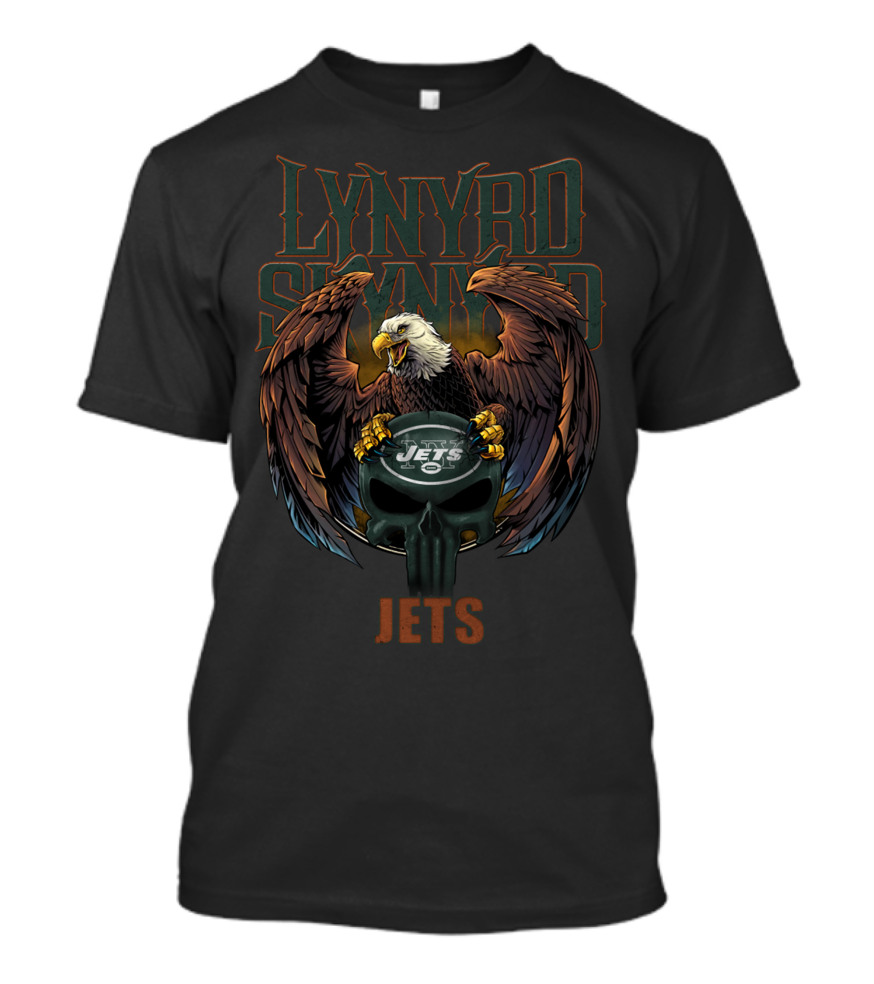 Lynyrd Skynyrd New York Jets Eagle T-Shirt