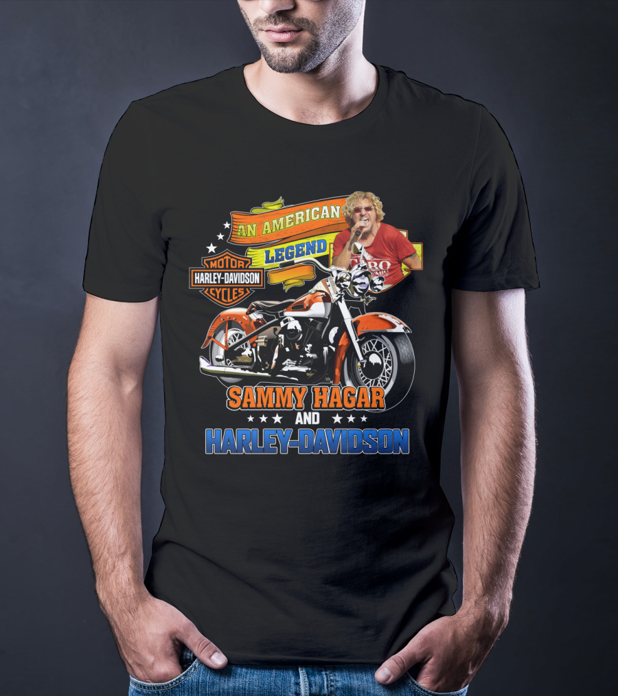 Sammy Hagar And Harley Davidson An American Legend T-Shirt