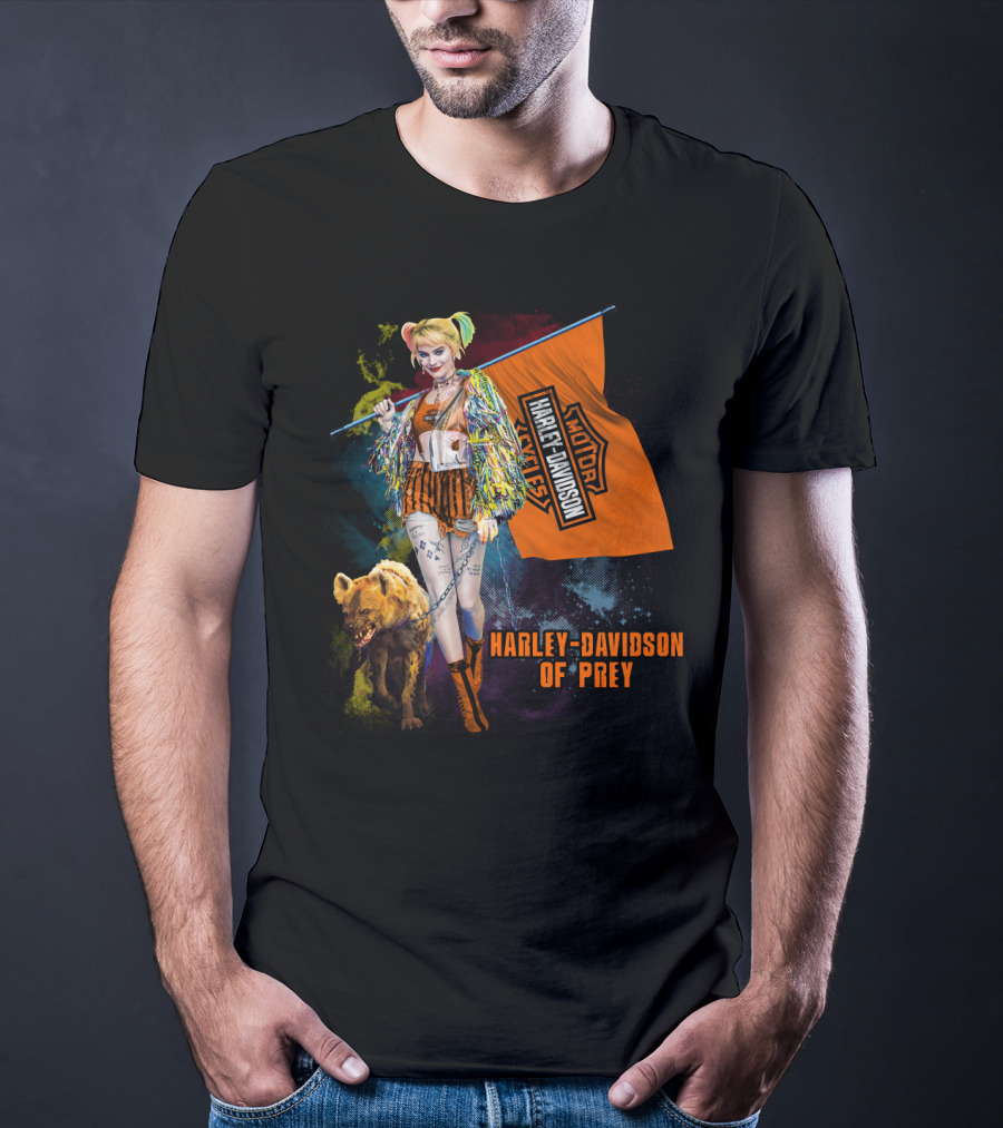 Harley Davidson Of Prey Cycle Fest Harley Quinn T-Shirt