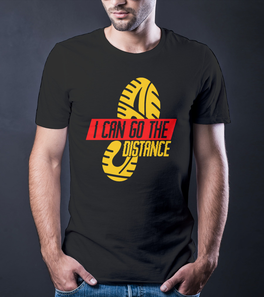 I Can Go The Distance Runner Running Coach Fan Lover Sport T-Shirt