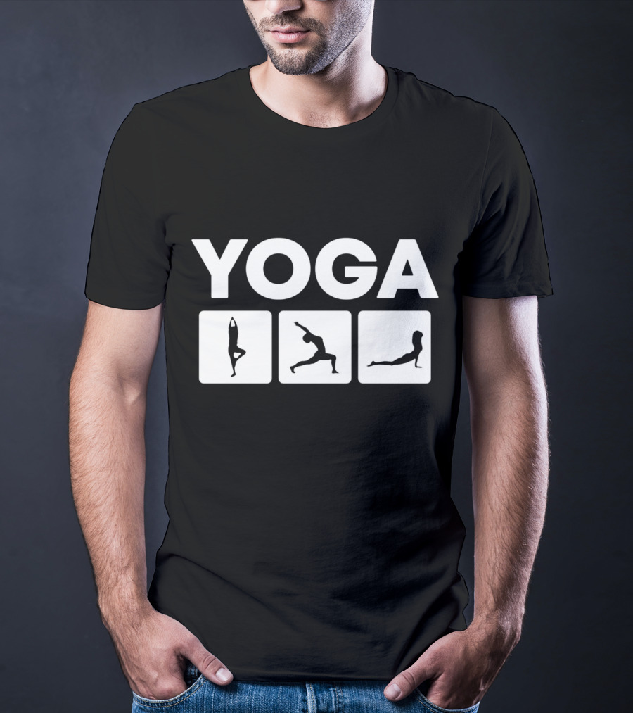 YOGA Poses Tree Warrior Cobra T-Shirt