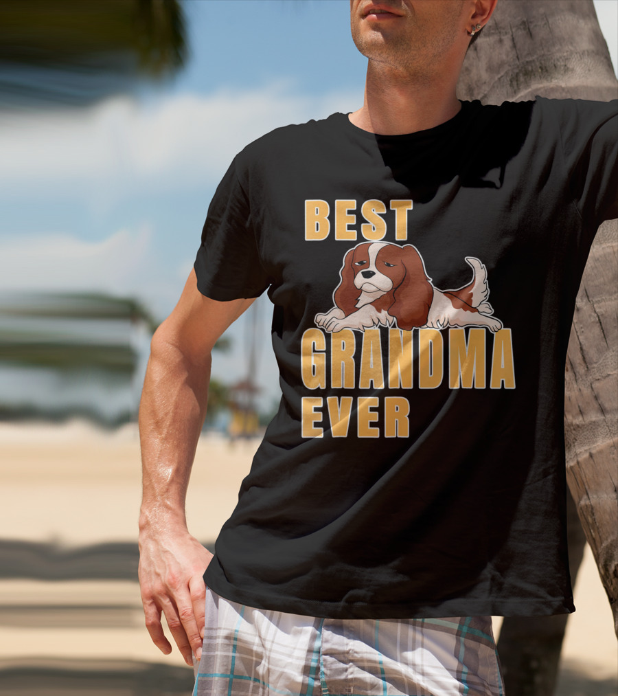 Best Cavalier King Charles Spaniel Grandma Ever T-Shirt