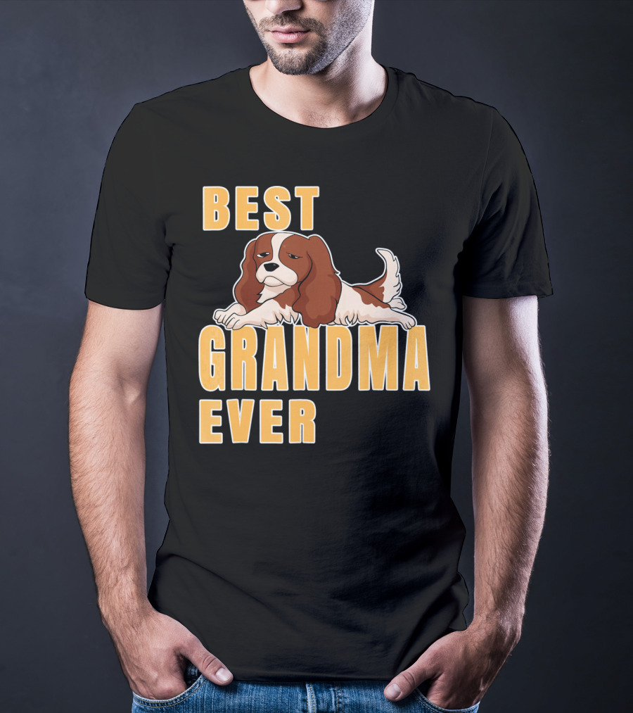 Best Cavalier King Charles Spaniel Grandma Ever T-Shirt
