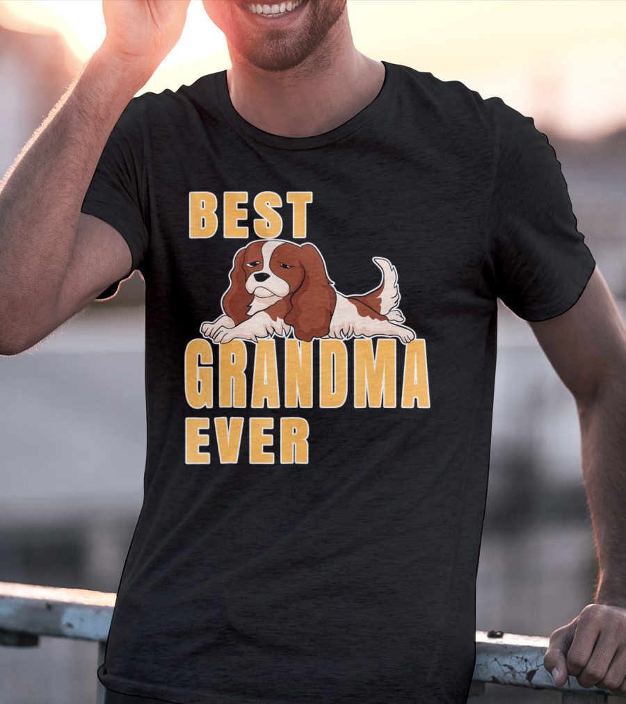Best Cavalier King Charles Spaniel Grandma Ever T-Shirt