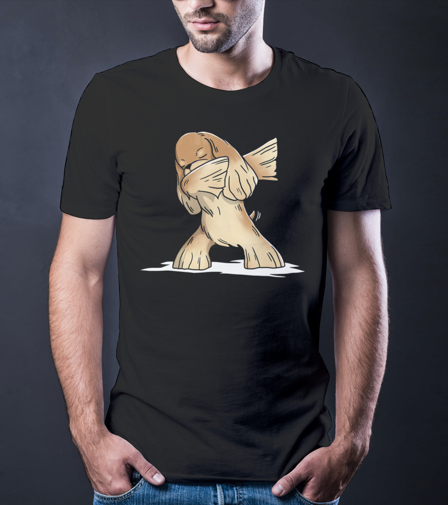 Cocker Spaniel Dabbing Funny Dog Pose T-Shirt