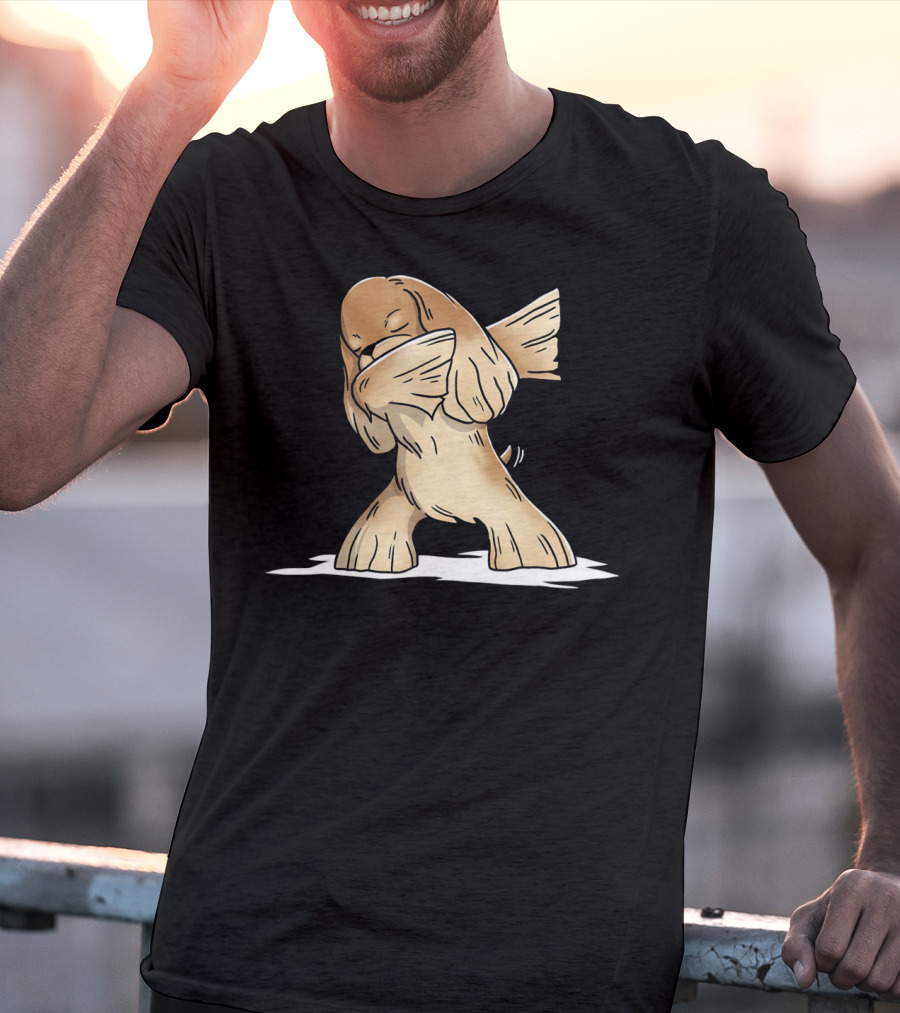 Cocker Spaniel Dabbing Funny Dog Pose T-Shirt