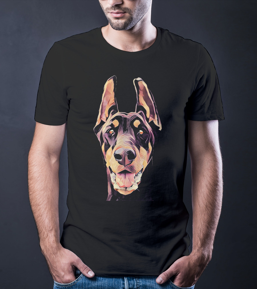 Doberman Pinscher Dobie Classic Dog T-Shirt